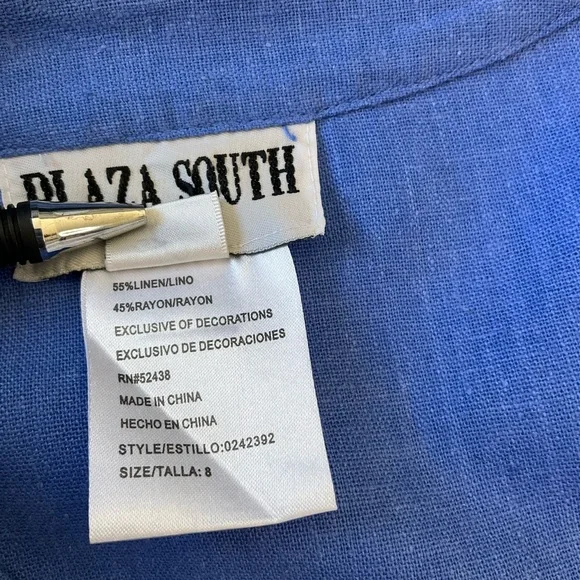 Vintage Y2K Embroidered Maxi Dress with Short Sleeve Mandarin Collar Jacket 8 - Picture 14 of 16